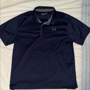 Under Armour Men's Navy Polo Shirt